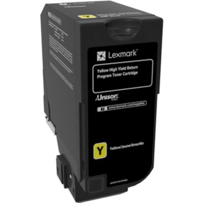 Lexmark 84C2HY0 Toner Geel Hoge capaciteit