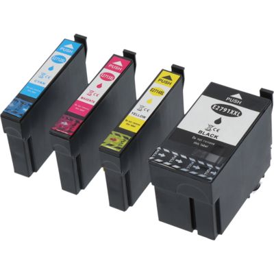 Huismerk Epson 27XXL (T2791/12/13/144010) Inktcartridge 4-kleuren Multipack Hoge capaciteit - 1133727