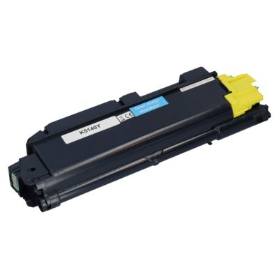 Huismerk Kyocera TK-5140Y Toner Geel