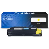 Huismerk Kyocera TK-5140Y Toner Geel