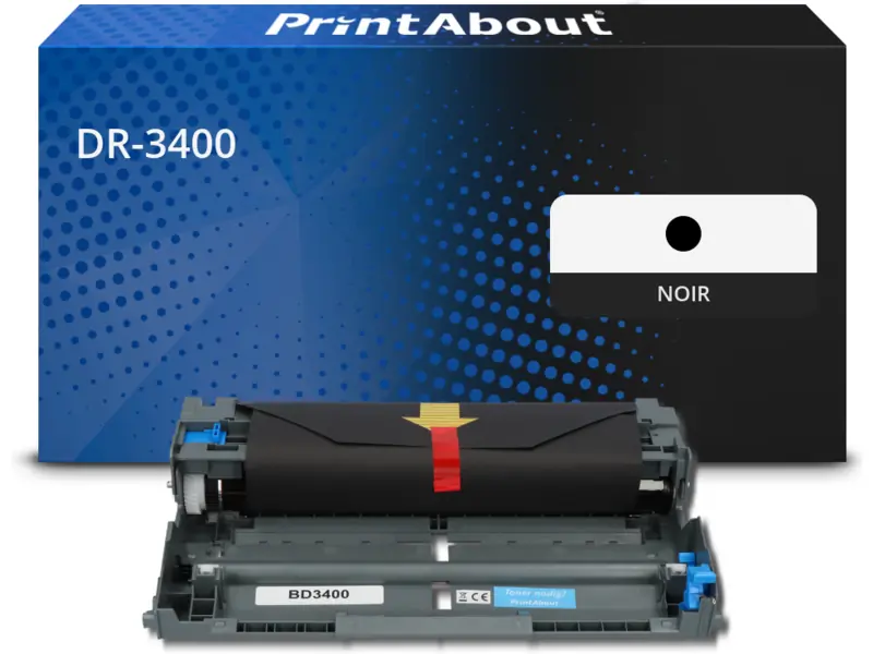 Tambour Brother DR-3400 Compatible HL-L6250DN/L6300DW/L6400DW | 30000 Pages | Origine Brother