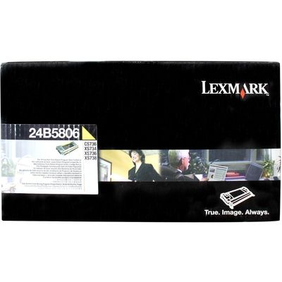 Lexmark 24B5806 - Jaune - Toner