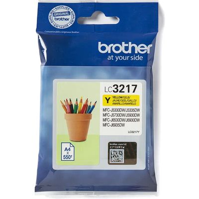 Brother LC-3217Y - Jaune - Cartouche d'encre