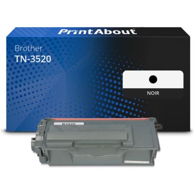 Toner compatible Brother TN-3520 - Noir - Très grande capacité