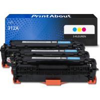 Huismerk HP 312A (CF440AM) Toner 3-kleuren Multipack