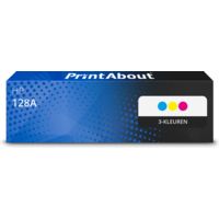 Huismerk HP 128A (CF371AM) Toner 3-kleuren Multipack