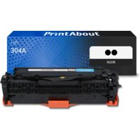 Toner compatible HP 304A (CC530AD) - 2x Noir - Multipack