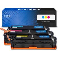 Toner compatible HP 125A (CF373AM) - 3-couleurs - Multipack