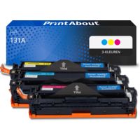 Huismerk HP 131A (U0SL1AM) Toner 3-kleuren Multipack