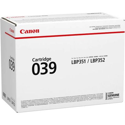 Canon 039 BK  Toner Zwart