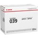 Canon 039 BK - Noir - Toner