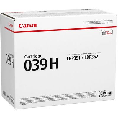 Canon 039H BK  - Noir - Toner - Grande capacité