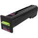Lexmark 72K2XME Toner Magenta Extra hoge capaciteit