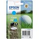 Epson 34XL (C13T34724010) - Cyan - Cartouche d'encre - Grande capacité
