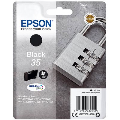 Epson 35 (C13T35814010) Inktcartridge Zwart