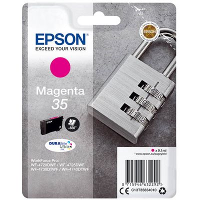 Epson 35 (C13T35834010) - Magenta - Cartouche d'encre