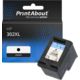 Huismerk HP 302XL (F6U68AE) Inktcartridge Zwart Hoge capaciteit