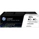 Toner HP 201X (CF400XD) noir haute capacité 2x - Multipack