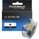 PrintAbout Huismerk vervangt Brother LC-3219XL BK Inktcartridge Zwart Hoge capaciteit