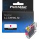 Cartouche compatible Brother LC-3219XL M - Magenta - Grande capacité