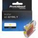Cartouche compatible Brother LC-3219XL Y - Jaune - Grande capacité