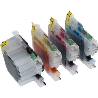 PrintAbout Huismerk vervangt Brother LC-3219XLVAL Inktcartridge 4-kleuren Multipack Hoge capaciteit