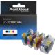 Cartouche compatible Brother LC-3219XLVAL - 4 couleurs - Grande capacité - Multipack