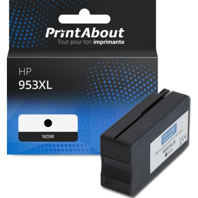 Cartouche compatible HP 953XL (L0S70AE) - Noir - Grande capacité