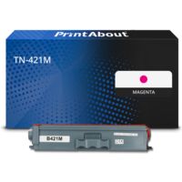PrintAbout Huismerk vervangt Brother TN-421M Toner Magenta