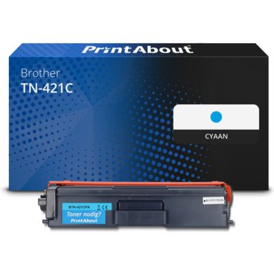 Huismerk Brother TN-421C Toner Cyaan