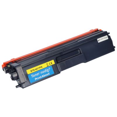 Huismerk Brother TN-421Y Toner Geel
