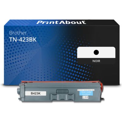 Toner compatible Brother TN-423BK - Noir - Grande capacité