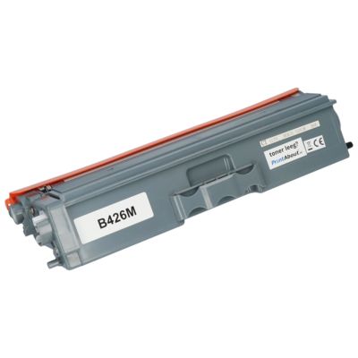 PrintAbout Huismerk vervangt Brother TN-426M Toner Magenta Extra hoge capaciteit