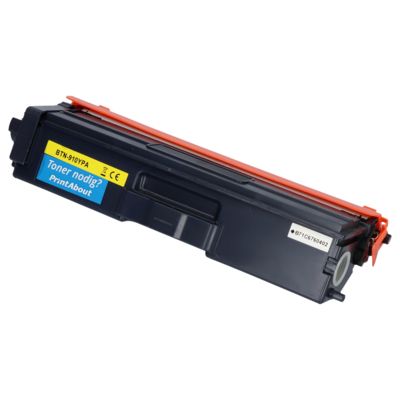 Huismerk Brother TN-910Y Toner Geel Extra hoge capaciteit