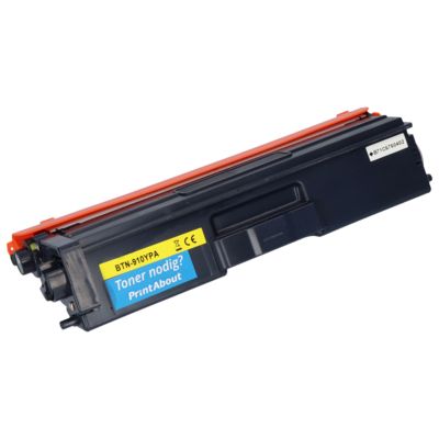 Huismerk Brother TN-910Y Toner Geel Extra hoge capaciteit