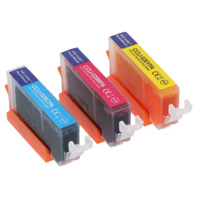 Huismerk Canon CLI-526C/M/Y Inktcartridge 3-kleuren Multipack