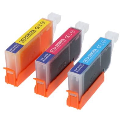 Huismerk Canon CLI-526C/M/Y Inktcartridge 3-kleuren Multipack