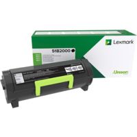 Lexmark 51B2000 (512) Toner Zwart