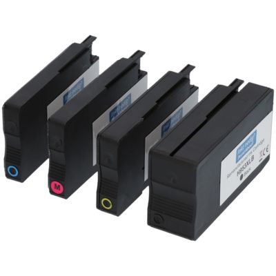 Cartouche compatible HP 953XL (3HZ52AE) - 4 couleurs - Grande capacité - Multipack