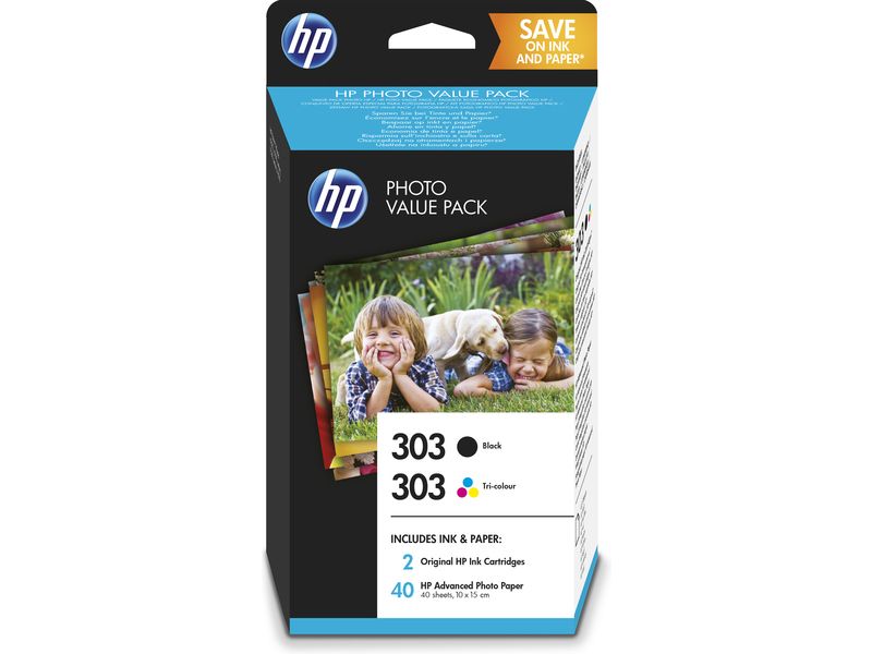 Pack UPrint Compatible HP 303 XL - Noir Et Couleur (2 Cartouches)