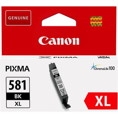 Canon CLI-581XL BK Inktcartridge Zwart Hoge capaciteit