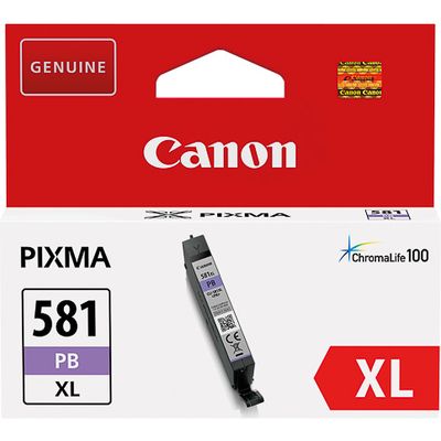 Canon CLI-581XL PB Inktcartridge Foto-blauw Hoge capaciteit
