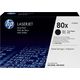 Toner HP 80XD (CF280XD) 2x noir haute capacité - Multipack