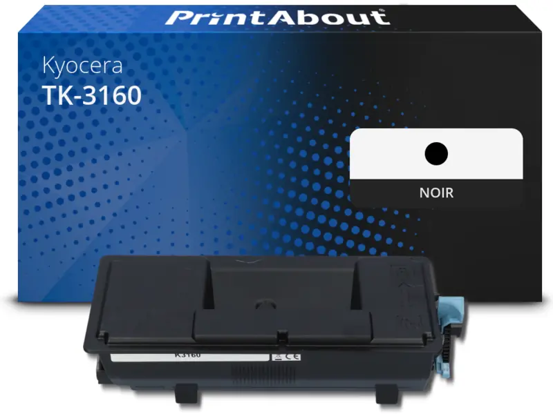 Kyocera TK-3130 1T02LV0NL0 Cartouche de toner compatible Noire