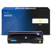 Huismerk Ricoh 406055 (406106) Toner Geel