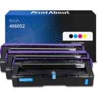 Huismerk Ricoh 406052 (406094) Toner 4-kleuren Multipack