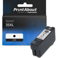 Cartouche compatible Epson 35XL (C13T35914010) - Noir - Grande capacité