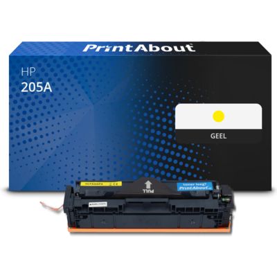 Huismerk HP 205A (CF532A) Toner Geel