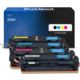 Toner compatible HP 205A (CF530A) - 4 couleurs - Multipack