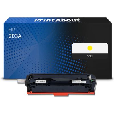 Huismerk HP 203A (CF542A) Toner Geel